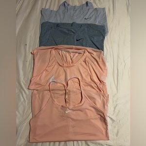 Nike women’s dri-fits tank tops.
